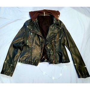 Free People Leather Jacket